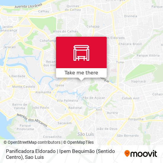 Panificadora Eldorado | Ipem Bequimão (Sentido Centro) map