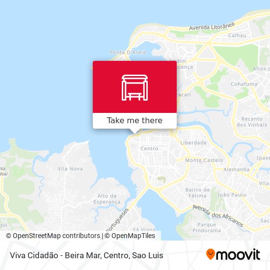 Viva Cidadão - Beira Mar, Centro map