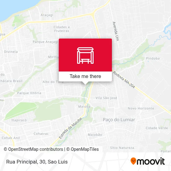 Rua Principal, 30 map
