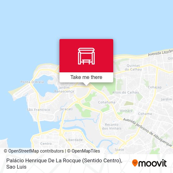 Palácio Henrique De La Rocque (Sentido Centro) map