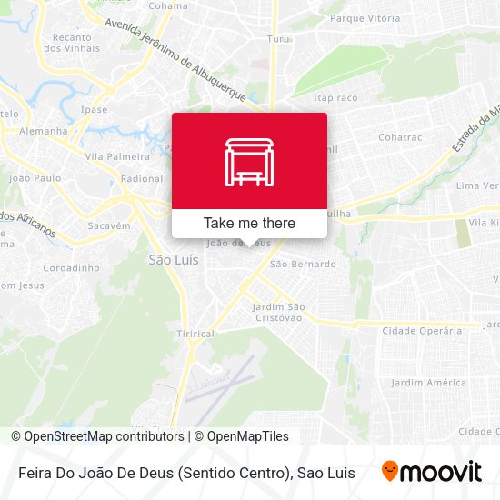 Feira Do João De Deus (Sentido Centro) map
