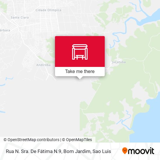 Rua N. Sra. De Fátima N.9, Bom Jardim map