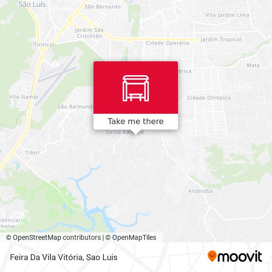Feira Da Vila Vitória map