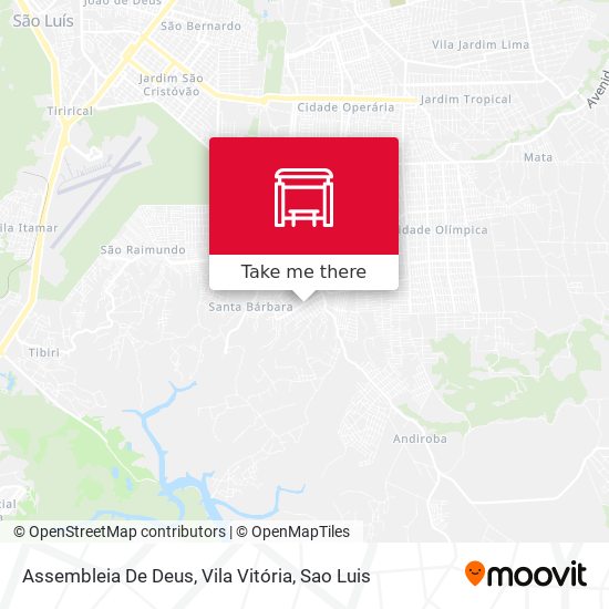 Assembleia De Deus, Vila Vitória map
