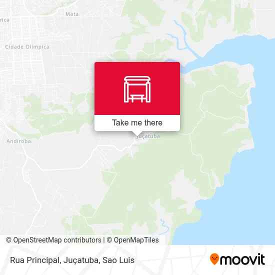 Rua Principal, Juçatuba map