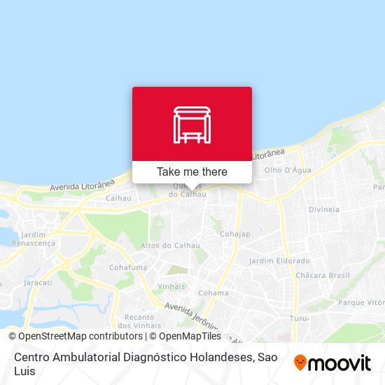 Centro Ambulatorial Diagnóstico Holandeses map
