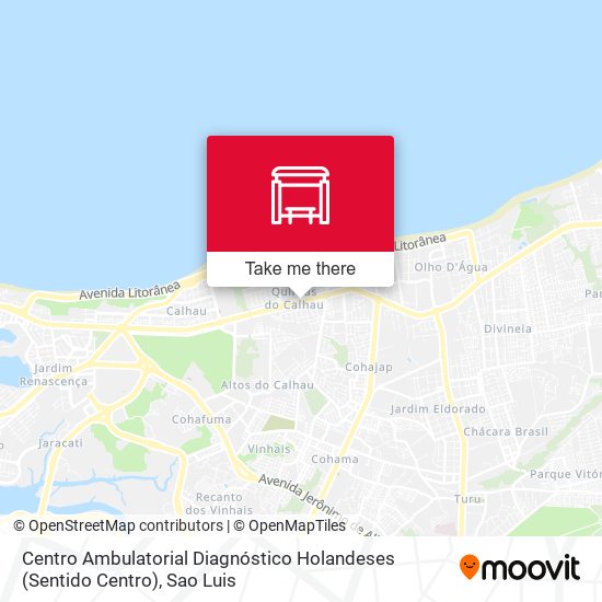 Centro Ambulatorial Diagnóstico Holandeses (Sentido Centro) map