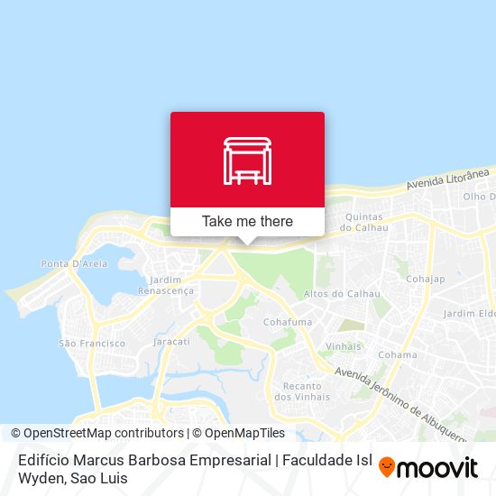 Mapa Edifício Marcus Barbosa Empresarial | Faculdade Isl Wyden