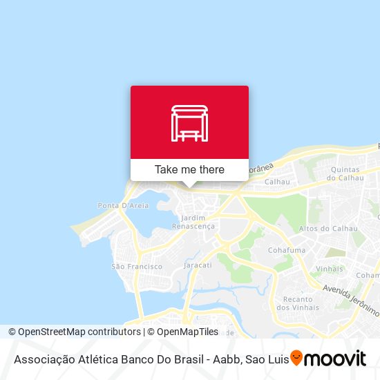 Mapa Associação Atlética Banco Do Brasil - Aabb