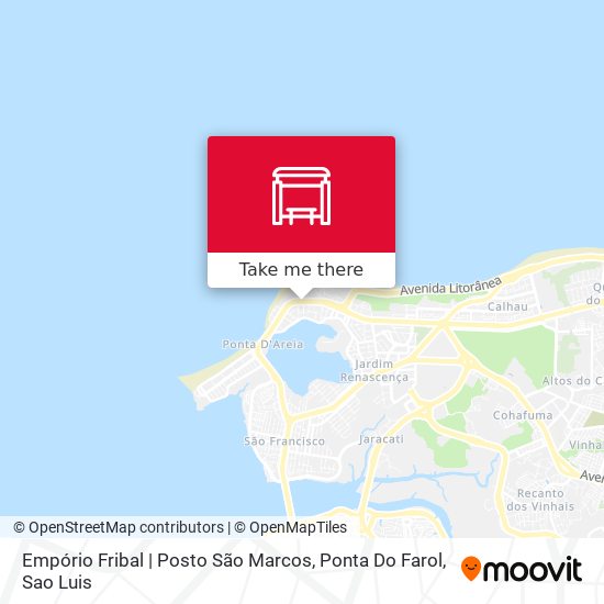 Empório Fribal | Posto São Marcos, Ponta Do Farol map