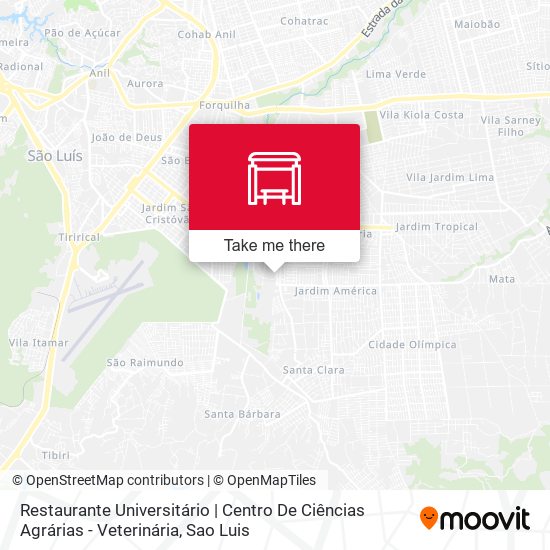 Restaurante Universitário | Centro De Ciências Agrárias - Veterinária map