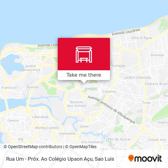 Rua Um - Próx. Ao Colégio Upaon Açu map