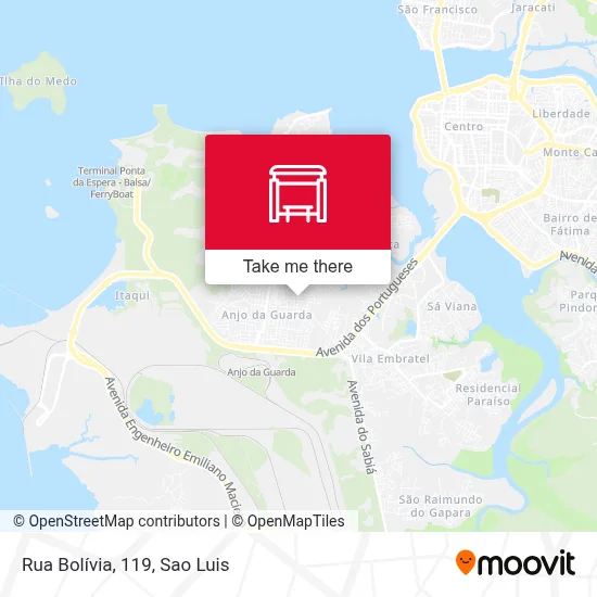 Rua Bolívia, 119 map