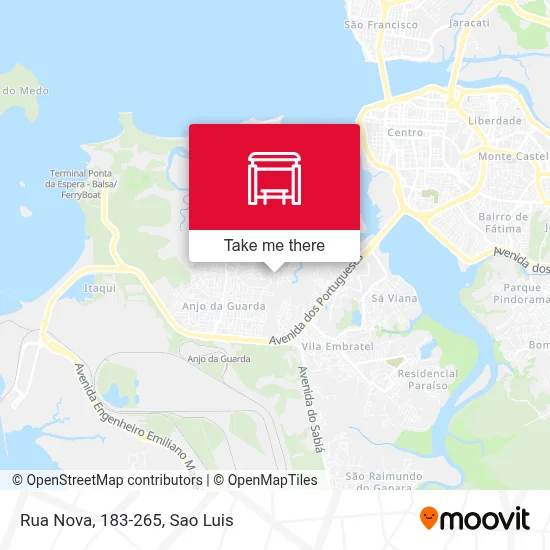 Rua Nova, 183-265 map