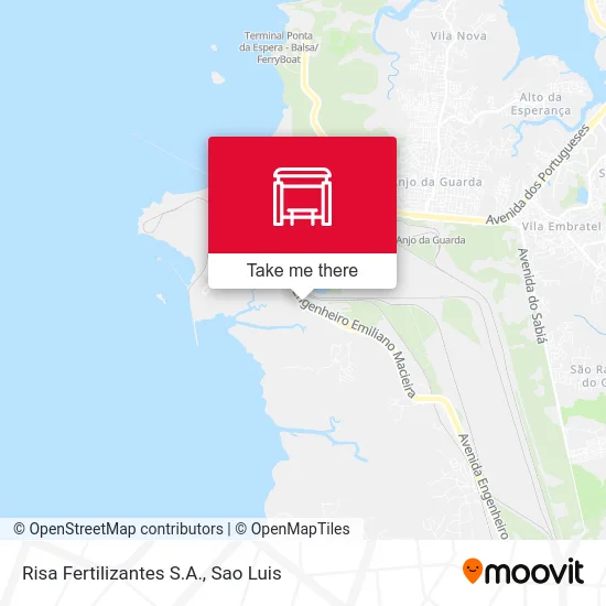 Risa Fertilizantes S.A. map