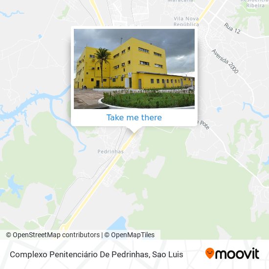 Complexo Penitenciário De Pedrinhas map
