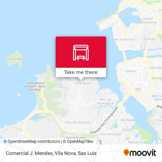Comercial J. Mendes, Vila Nova map