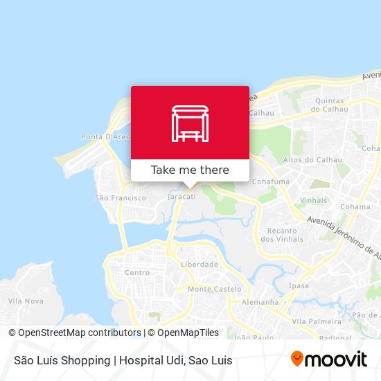 Mapa São Luís Shopping | Hospital Udi