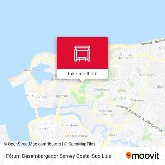Fórum Desembargador Sarney Costa map