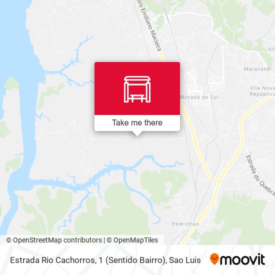 Estrada Rio Cachorros, 1 (Sentido Bairro) map