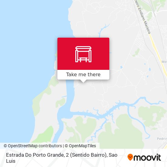 Estrada Do Porto Grande, 2 (Sentido Bairro) map