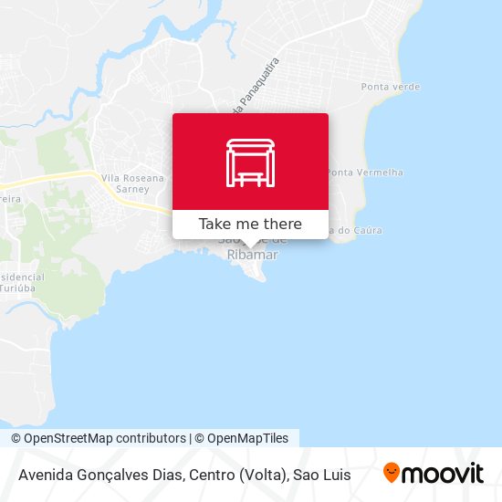 Avenida Gonçalves Dias, Centro (Volta) map
