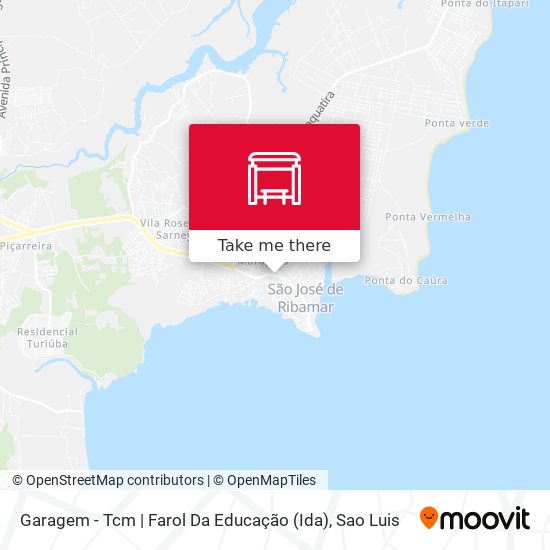 Garagem - Tcm | Farol Da Educação (Ida) map