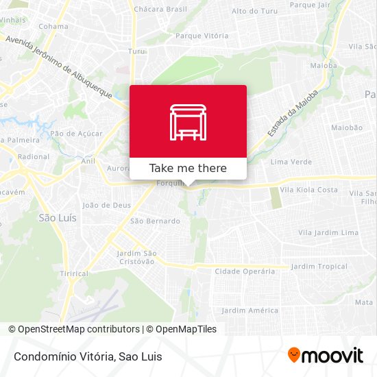 Condomínio Vitória map