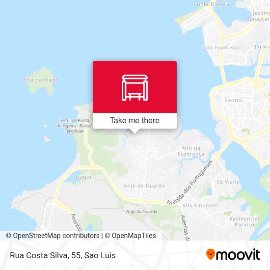 Rua Costa Silva, 55 map