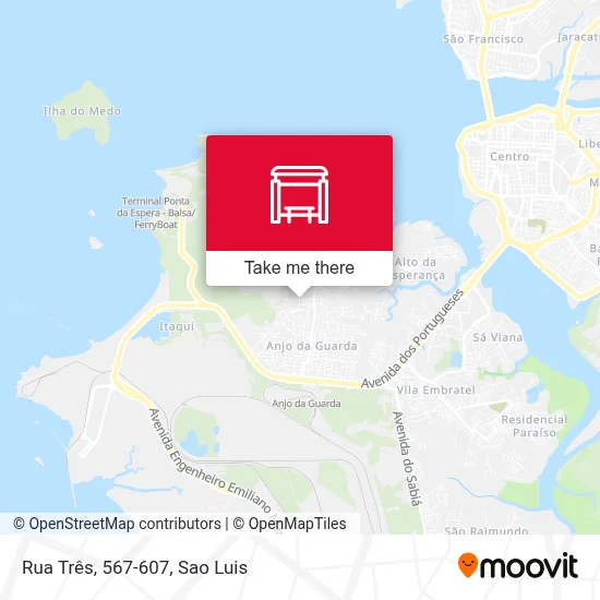 Rua Três, 567-607 map