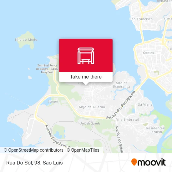 Rua Do Sol, 98 map