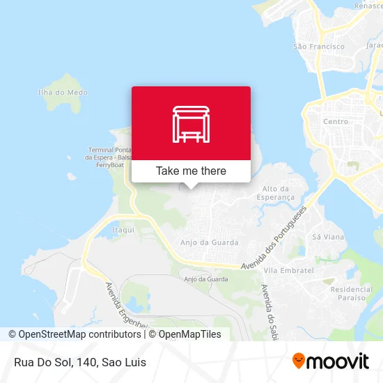 Rua Do Sol, 140 map