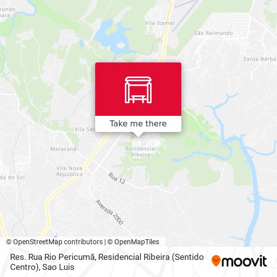 Res. Rua Rio Pericumã, Residencial Ribeira (Sentido Centro) map