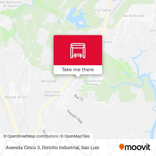 Avenida Cinco 3, Distrito Industrial map