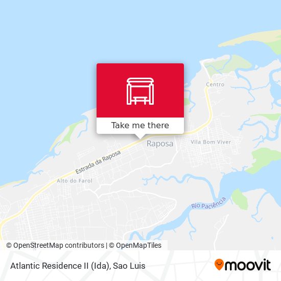 Atlantic Residence II (Ida) map