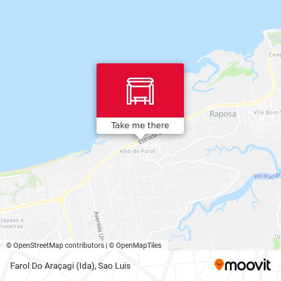 Farol Do Araçagi (Ida) map