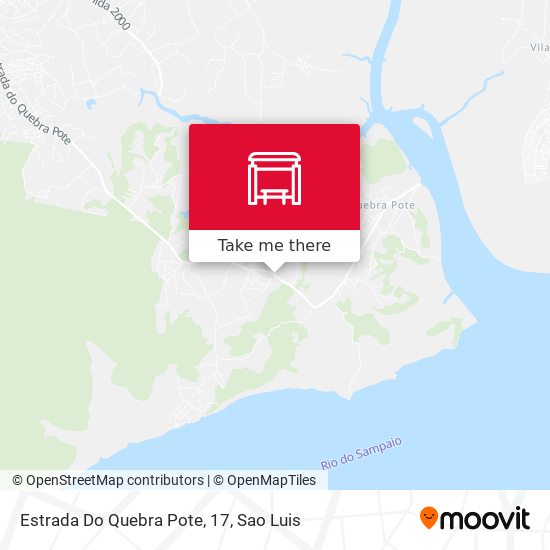 Estrada Do Quebra Pote, 17 map