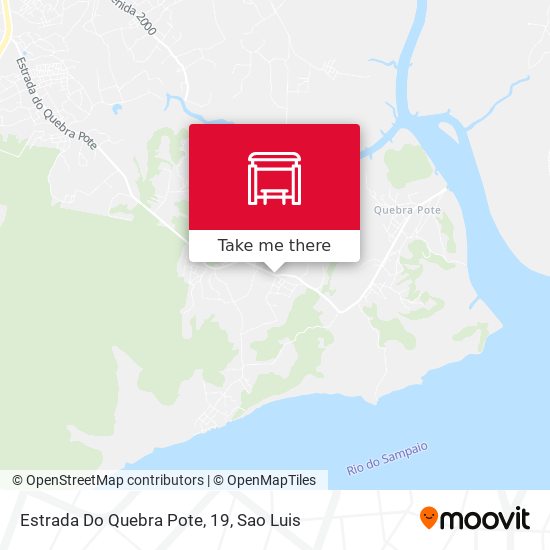 Estrada Do Quebra Pote, 19 map