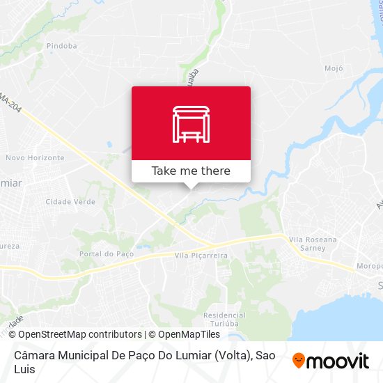 Câmara Municipal De Paço Do Lumiar (Volta) map