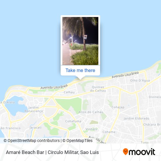 Amaré Beach Bar | Círculo Militar map