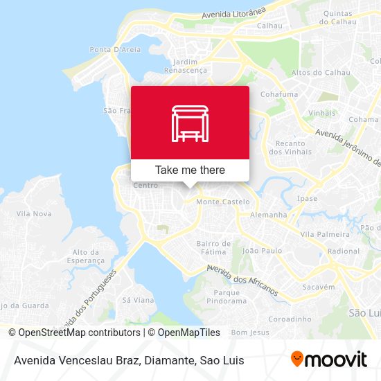 Avenida Venceslau Braz, Diamante map
