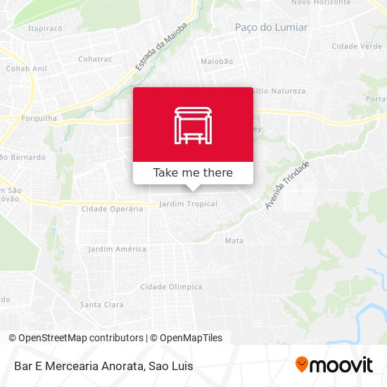 Bar E Mercearia Anorata map