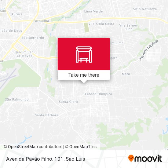 Avenida Pavão Filho, 101 map