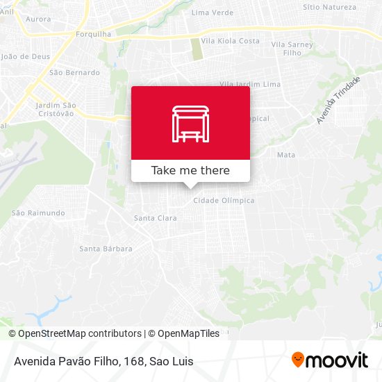 Avenida Pavão Filho, 168 map