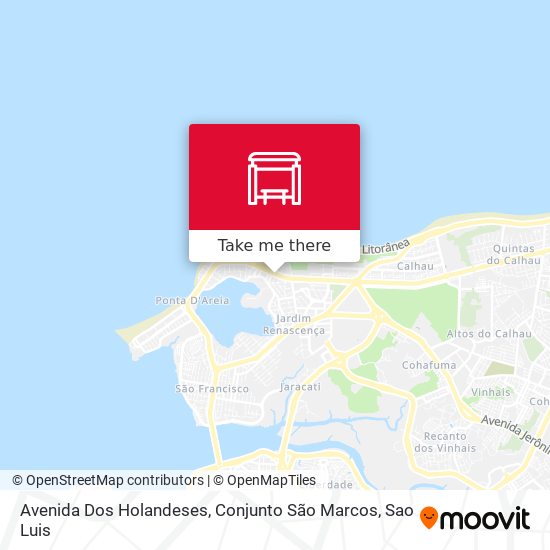 Avenida Dos Holandeses, Conjunto São Marcos map