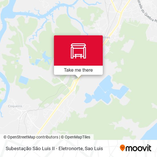 Subestação São Luís II - Eletronorte map