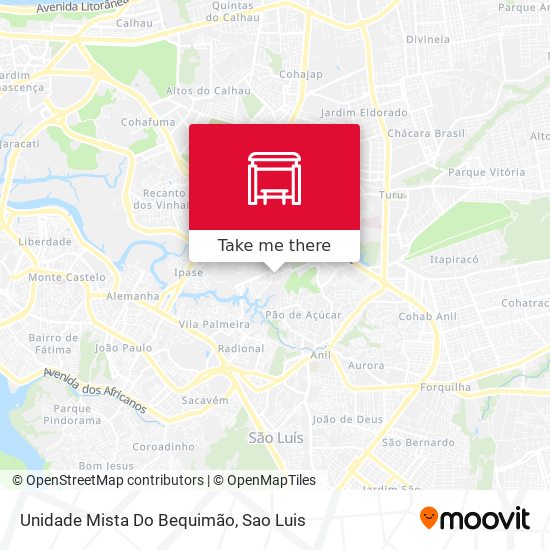 Unidade Mista Do Bequimão map