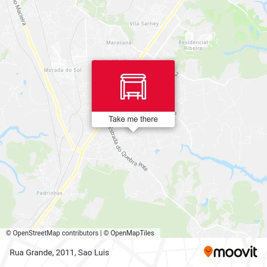 Rua Grande, 2011 map