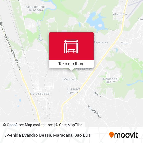 Avenida Evandro Bessa, Maracanã map