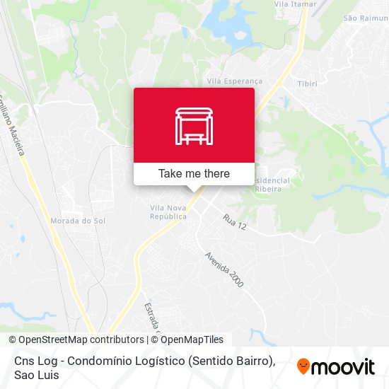 Cns Log - Condomínio Logístico (Sentido Bairro) map